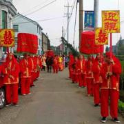 中式婚庆花轿迎亲