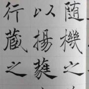 爱书法的小芒人