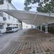 甬顺膜结构停车棚